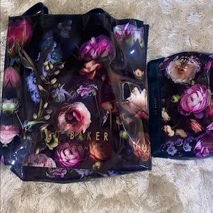 Ted Baker London tote & toiletry bag